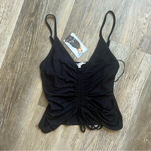 NWT Love Tree x No Rest For Bridget Runched crop cami tank